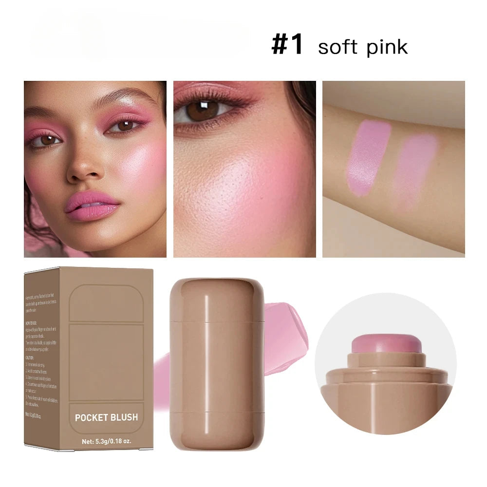 Waterproof 3 in 1 Pocket blush