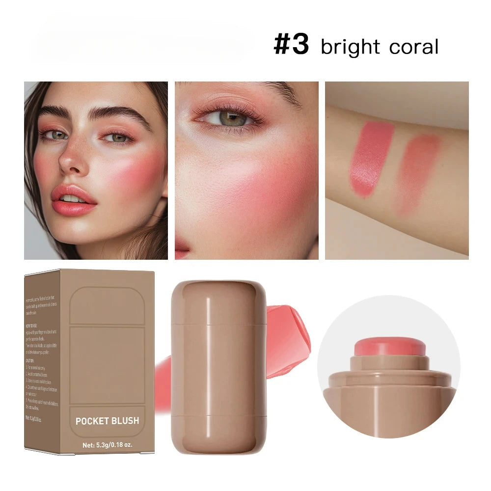 Waterproof 3 in 1 Pocket blush